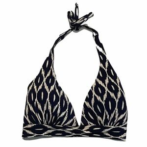 ROBIN PICCONE Banded Triangle Halter Bikini Top